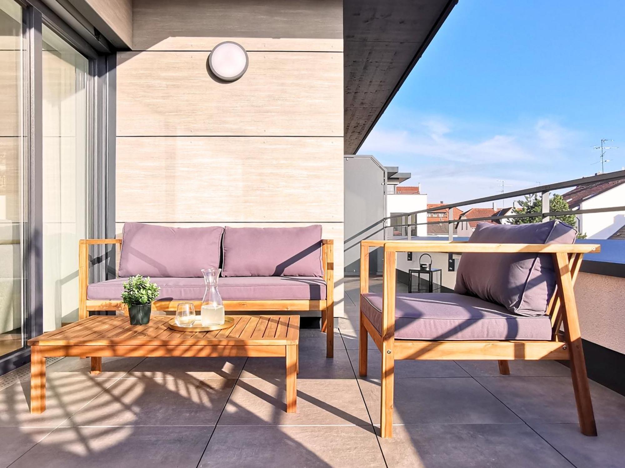 Fynbos Penthouse Deluxe, Balkon, Parkplatz Straubing
