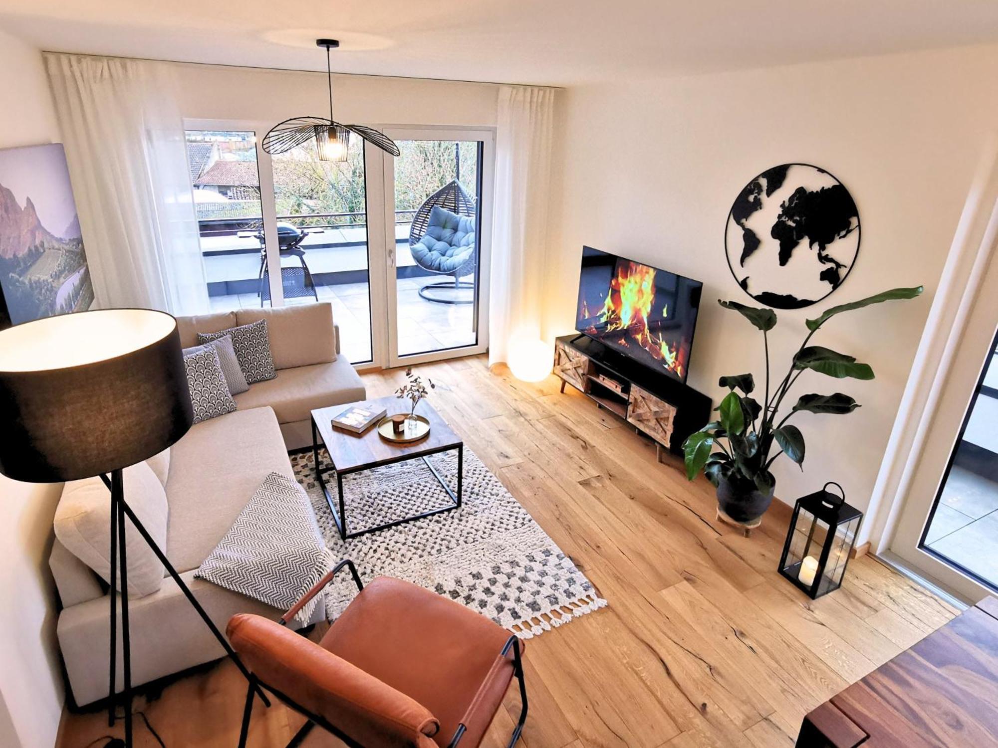Fynbos Penthouse Deluxe, Balkon, Parkplatz Apartment Straubing